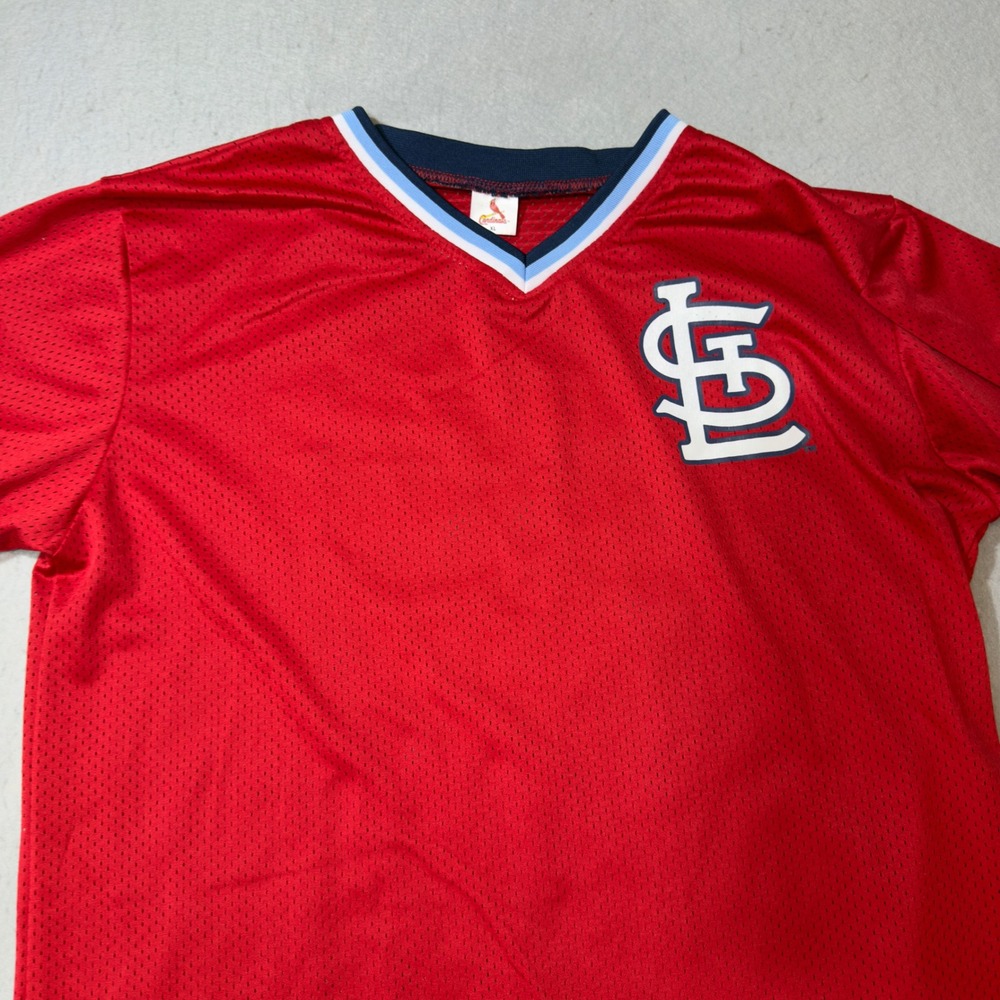 St Louis Cardinals Mark McGwire Big Mac 25 Red Mesh Jersey Maryville Univ XL